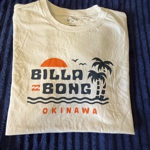 Men’s white Billabong Okinawa Tee